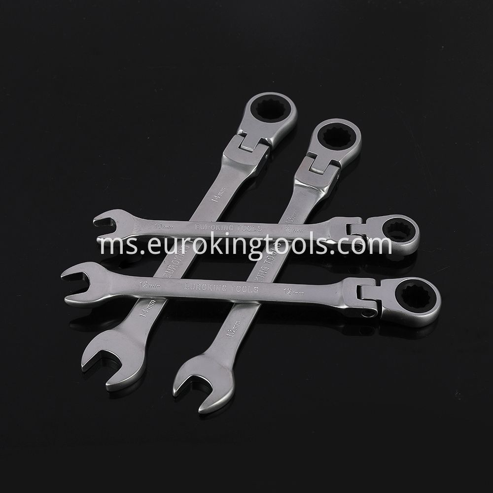 Metric 8-19 mm Flex Head Gear Wrench